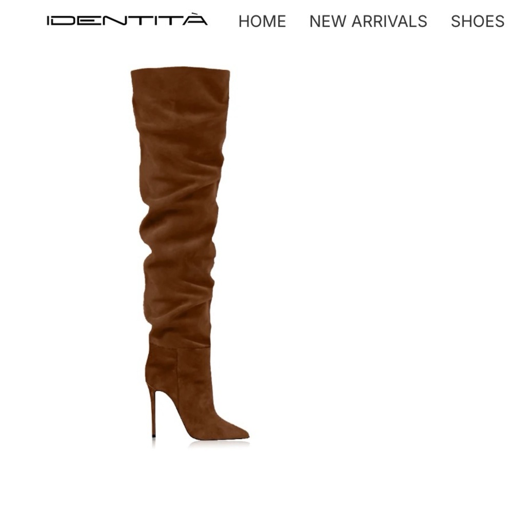 ISKRA BROWN SUEDE- Identità